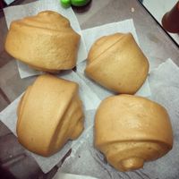 香甜黑糖牛奶饅頭