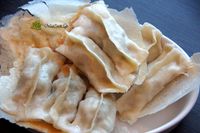 九層塔豬肉煎餃