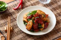 九層塔伴雙腸_黑橋牌