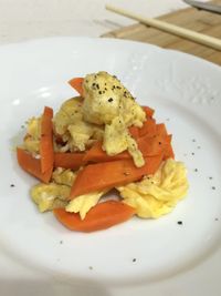 [減肥食譜] 脆甜胡蘿蔔滑蛋