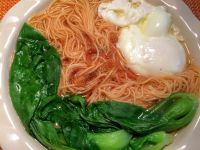 古早味~雞絲麵加蛋