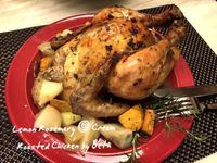 我的夯雞時代 - 檸檬迷迭香奶油烤全雞