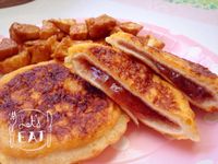 《法式果醬夾心吐司》