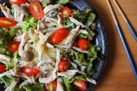 [大同電鍋] 銀芽雞肉薑泥沙拉