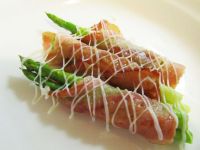 烤箱料理-蘆筍烤培根