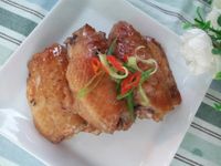 薑香檸蜜烤雞翅