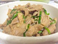 烤肉醬炒肉片～不會調味也不怕