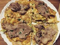 櫻花蝦蔥煎餅🌸