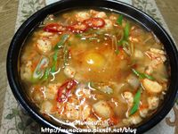 韓式豬肉嫩豆腐鍋돼지고기순두부찌개