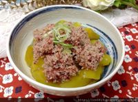 地瓜粉蒸紅糟肉