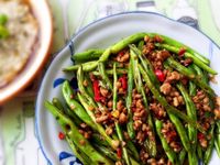乾煸四季豆（不用油炸）