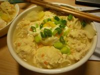 .ﾟ+:✿｡.留學生食譜の味噌雞肉丸子烏龍麵.ﾟ+:✿｡.ﾟ