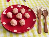 寶副食👶🏼簡易鮭魚丸