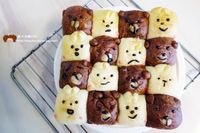 可愛動物煉乳餐包