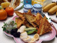 咖哩風味的法式吐司