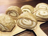 黑糖雙色手工饅頭