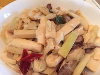 桂竹筍炒鹹豬肉