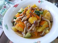 鳳梨菇菇_好菇道美味家廚