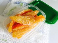橙子皮小吃