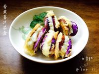 香煎薯泥茄盒
