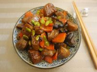 醬炒豆輪（偽烤麩）