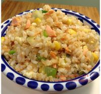 鮭魚炒飯 （4人份）