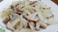 洋蔥炒香菇