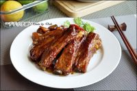【無油料理】蜜汁豬肋排