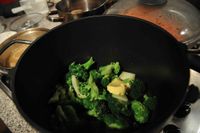 青脆的花椰菜(球花甘藍)