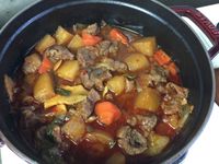 無水紅燒牛肉-家常版