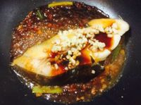 蔥燒鱈魚～超迅速