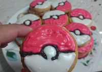 糖霜餅乾之寶可夢寶貝球{水波爐料理}