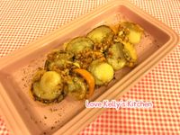 牛油蒜蓉炒帶子