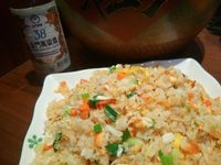 高粱鮭魚炒飯【38度金門高粱酒】