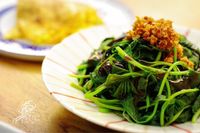 饗瘦美味-水波爐炸蒜酥