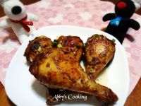 五香粉烤雞腿