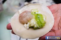 絲瓜蝦仁水餃 絲瓜鹹蛋蝦仁水餃 宅府樸食