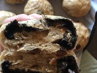 黑糖桂圓芝麻饅頭