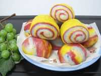 彩色包子、饅頭