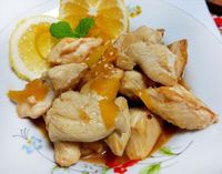 【橙汁雞丁】祝大家心想事成