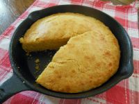鑄鐵鍋玉米麵包