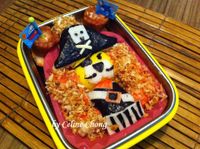 【親子食堂】海盗船长爱心饭盒