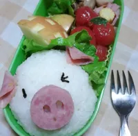 「親子食堂」小豬