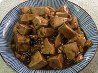（無油）豆鼓燴豆腐～全素