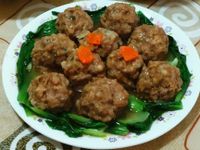 豬肉蝦丸(另類獅子頭)