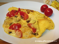 香菇起司歐姆蛋