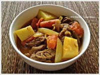 蕪菁咖哩牛肉