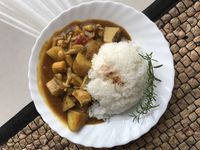 韓國咖哩女王田園雞咖哩飯