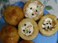 填充鮮奶油麵包