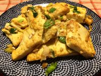 黃金沙蛋豆腐